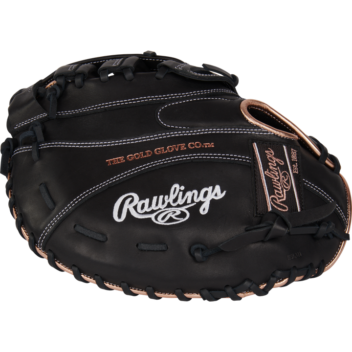 Rawlings R9 12.5" Fastpitch First Base Mitt: R9SBFBM-17B