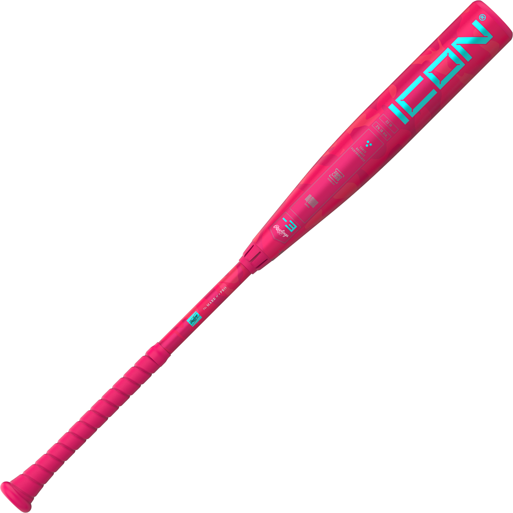 2025 Rawlings Icon Electric Unicorn (-3) BBCOR Baseball Bat: RBB5IPK3