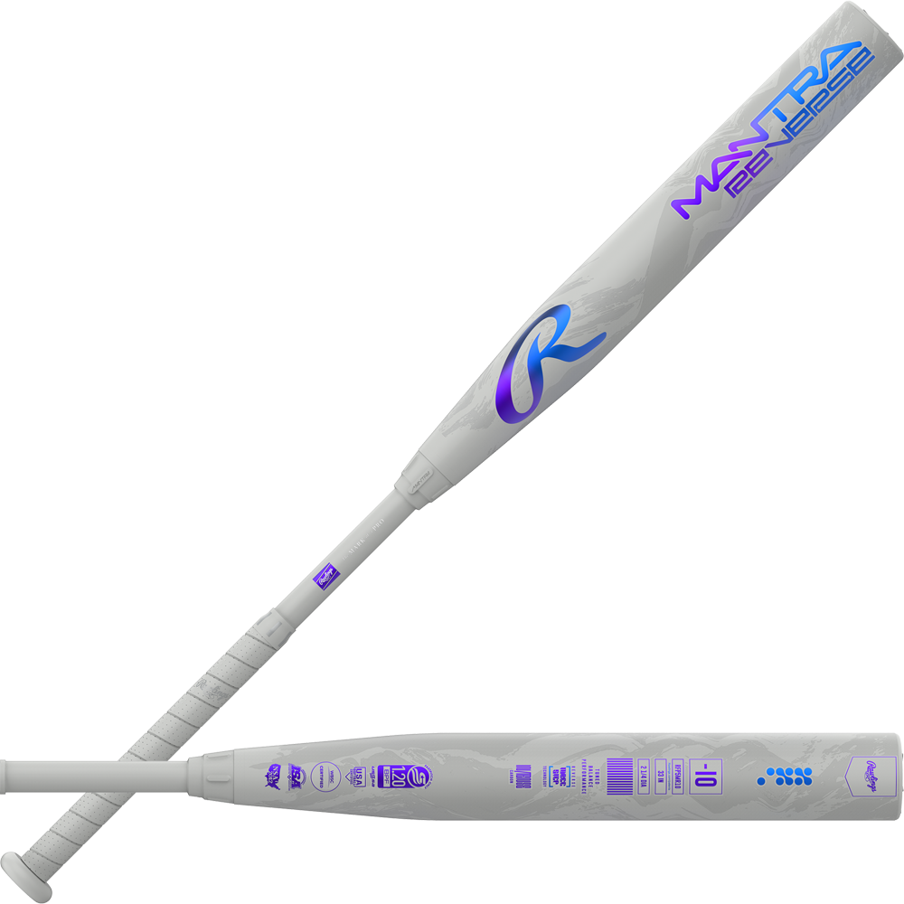 2025 Rawlings Mantra Reverse (-10) Fastpitch Softball Bat: RFP5MR10