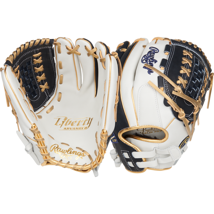 Rawlings Liberty Advanced Color Sync 12.5" Fastpitch Softball Glove: RLA125-18WNG