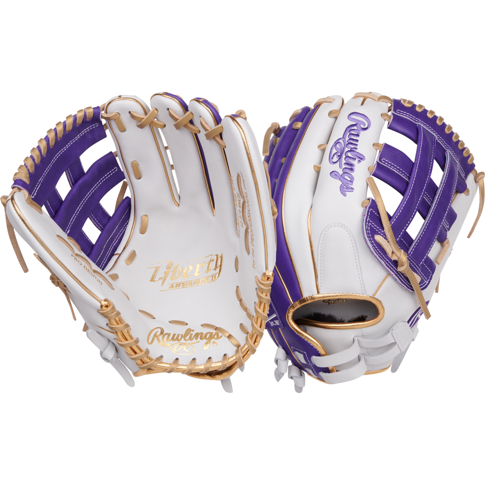 Rawlings Liberty Advanced Color Sync 12.75" Fastpitch Softball Glove: RLA1275-6WPUG