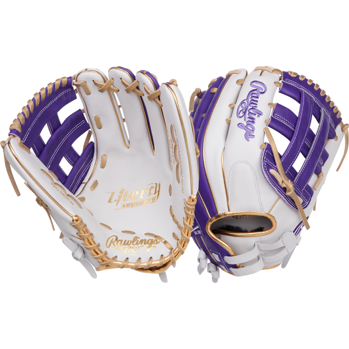 Rawlings Liberty Advanced Color Sync 12.75" Fastpitch Softball Glove: RLA1275-6WPUG