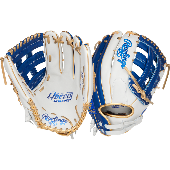 Rawlings Liberty Advanced Color Sync 12.75" Fastpitch Softball Glove: RLA1275-6WRG