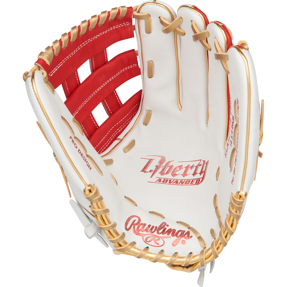 Rawlings Liberty Advanced Color Sync 12.75" Fastpitch Softball Glove: RLA1275-6WSG