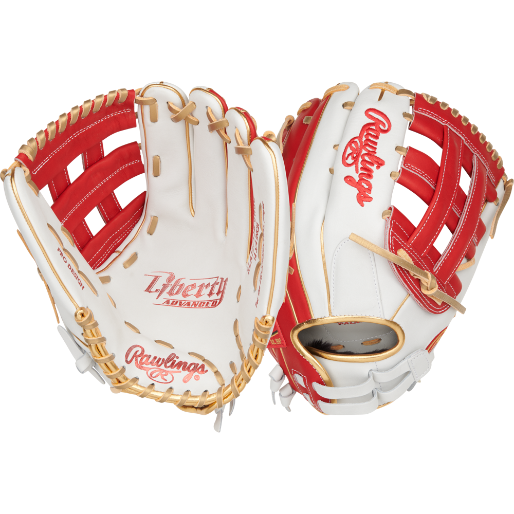 Rawlings Liberty Advanced Color Sync 12.75" Fastpitch Softball Glove: RLA1275-6WSG