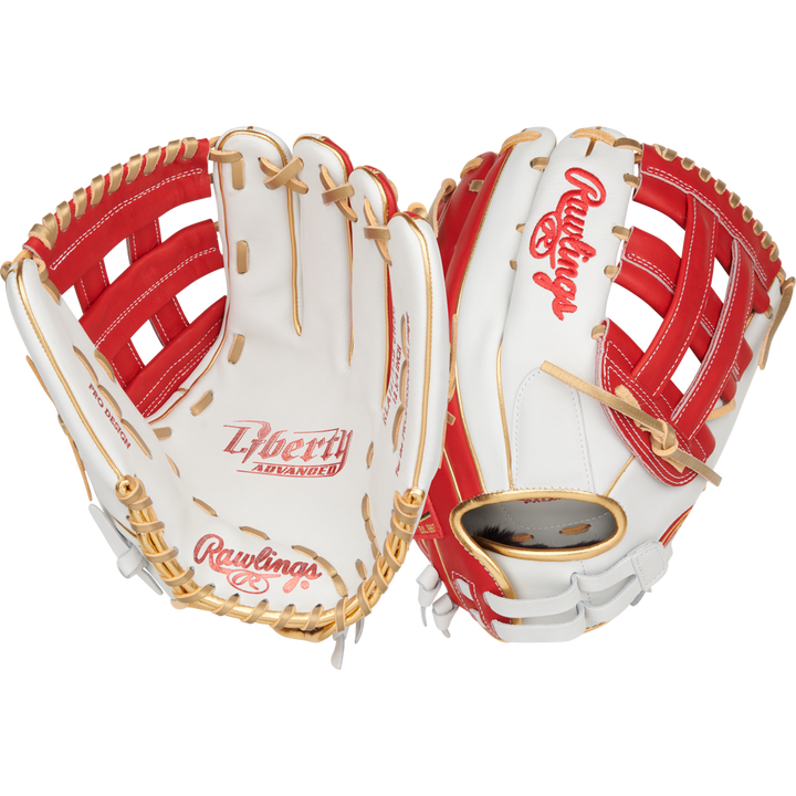 Rawlings Liberty Advanced Color Sync 12.75" Fastpitch Softball Glove: RLA1275-6WSG