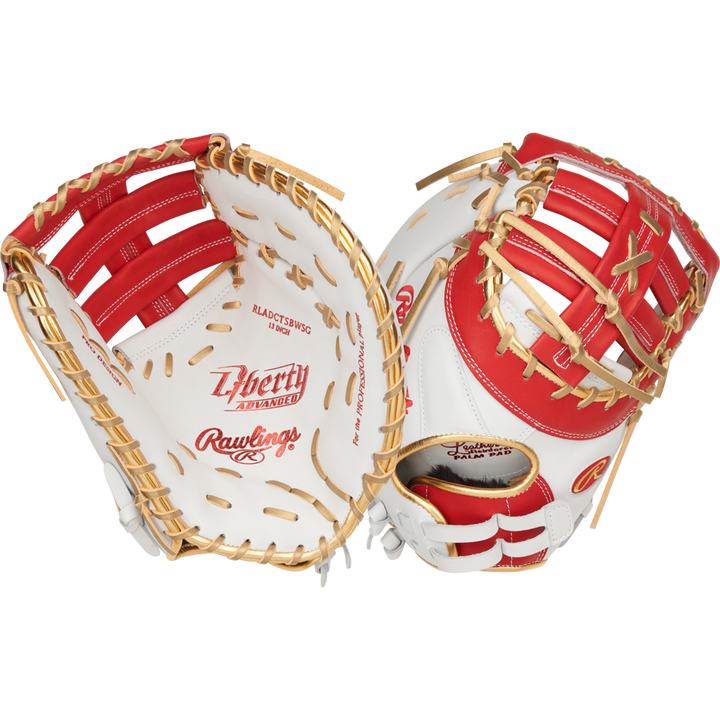 Rawlings Liberty Advanced Color Sync 13" Fastpitch First Base Mitt: RLADCTSBWSG