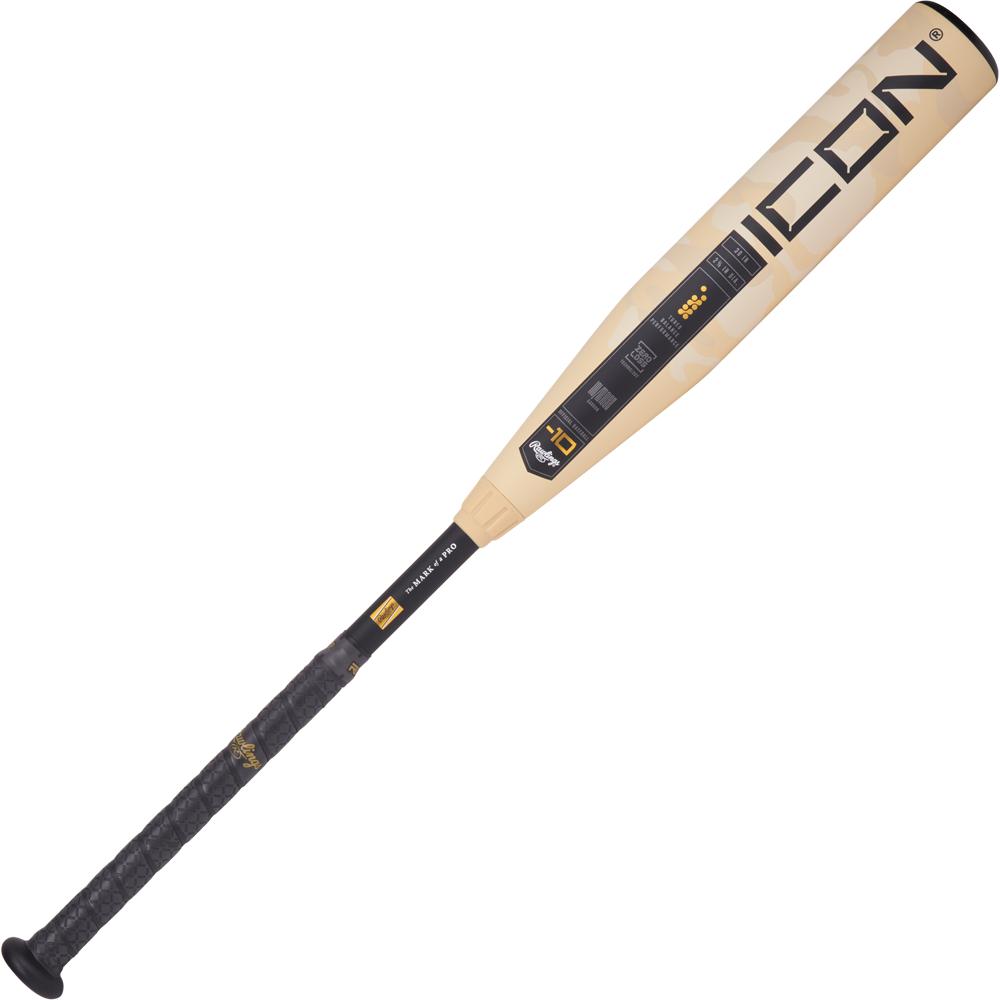 2025 Rawlings ICON (-10) 2 5/8" USA Baseball Bat: RUS5I10