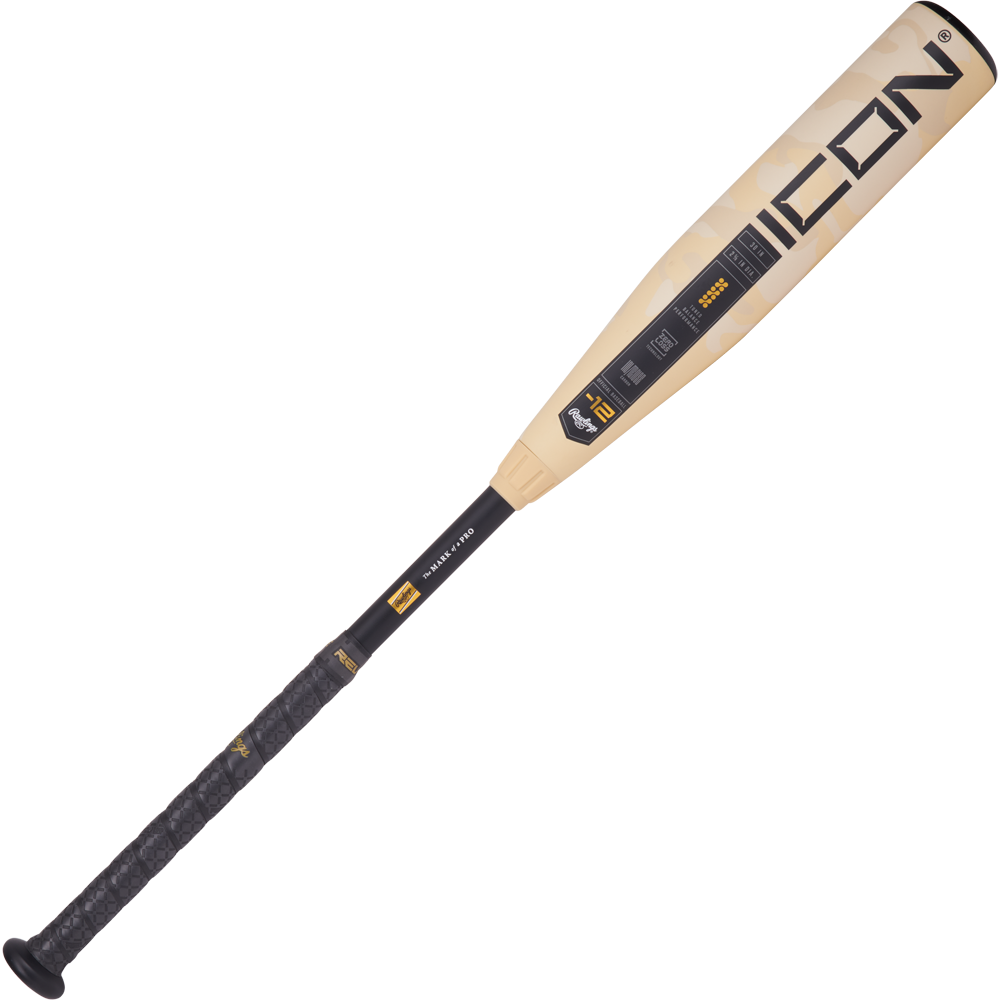 2025 Rawlings ICON (-12) 2 5/8" USA Baseball Bat: RUS5I12