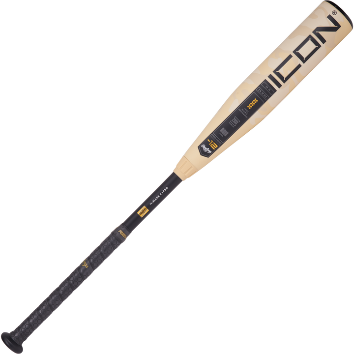 2025 Rawlings ICON (-12) 2 5/8" USA Baseball Bat: RUS5I12