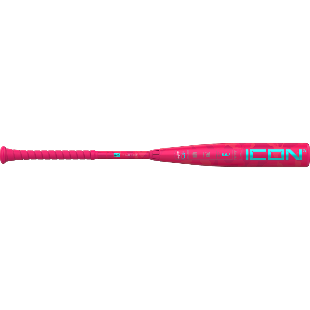 2025 Rawlings Icon Electric Unicorn (-10) 2 3/4" USSSA Baseball Bat: RUT5IPK10