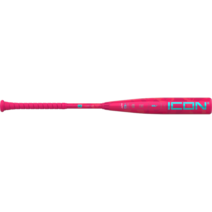 2025 Rawlings Icon Electric Unicorn (-10) 2 3/4" USSSA Baseball Bat: RUT5IPK10