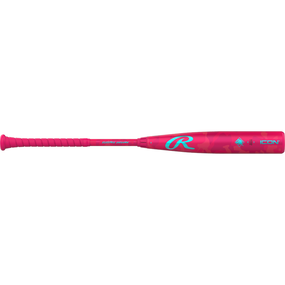 2025 Rawlings Icon Electric Unicorn (-10) 2 3/4" USSSA Baseball Bat: RUT5IPK10