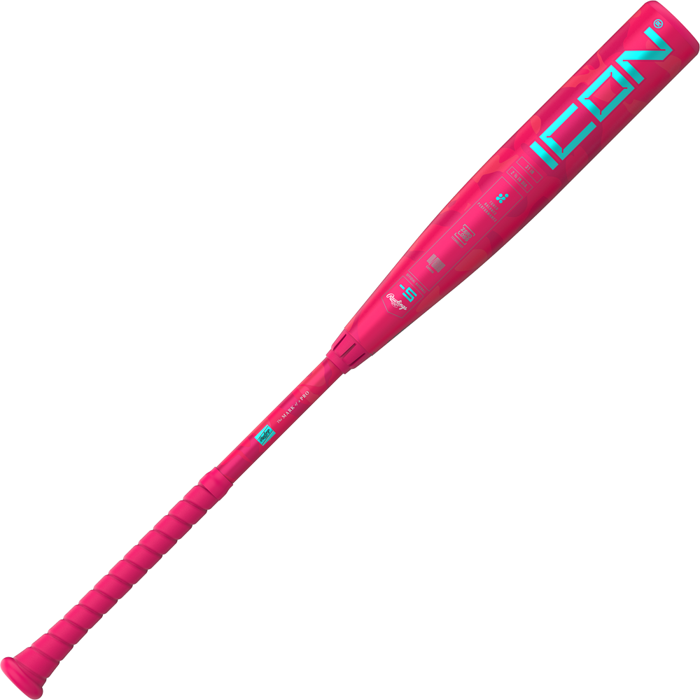 2025 Rawlings Icon Electric Unicorn (-5) 2 3/4" USSSA Baseball Bat: RUT5IPK5