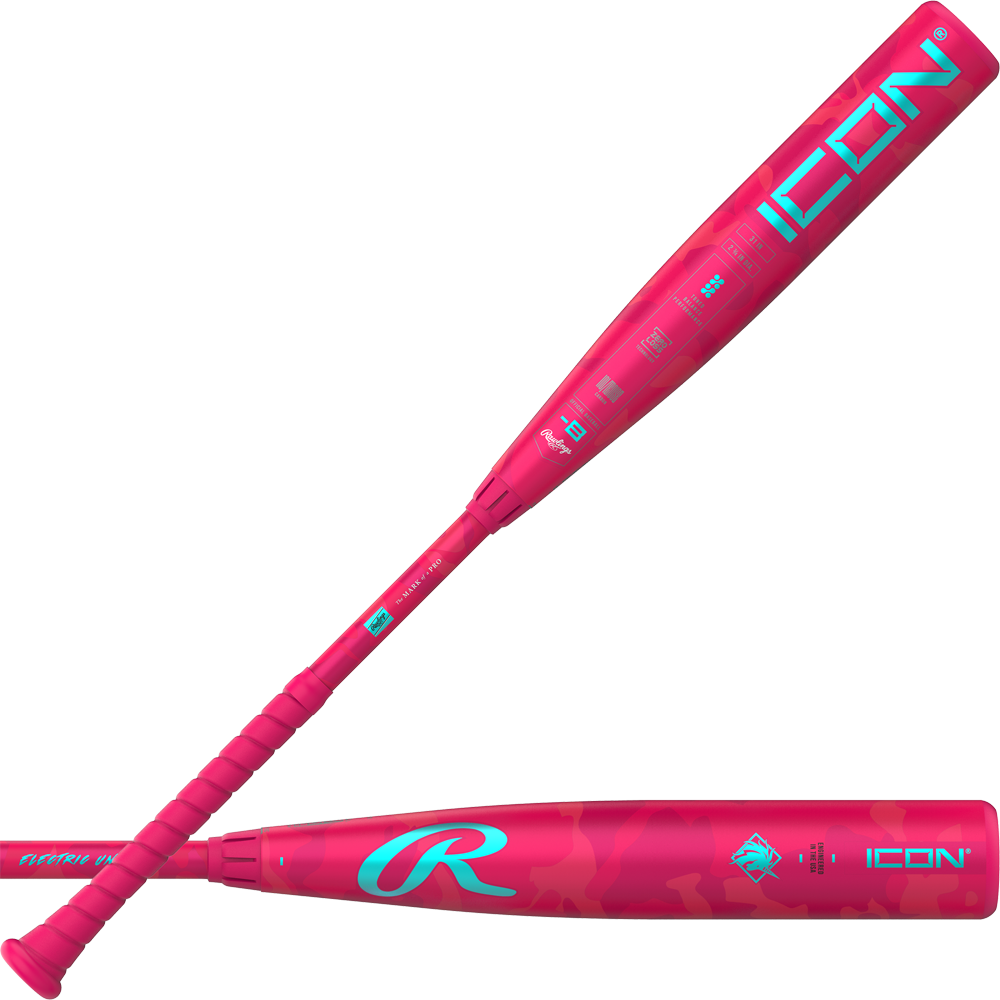 2025 Rawlings Icon Electric Unicorn (-8) 2 3/4" USSSA Baseball Bat: RUT5IPK8