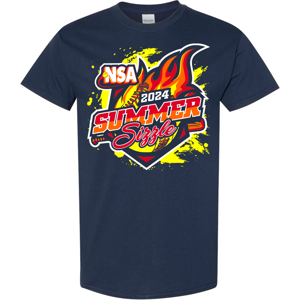 2024 NSA Summer Sizzle Fastpitch Tournament T-Shirt