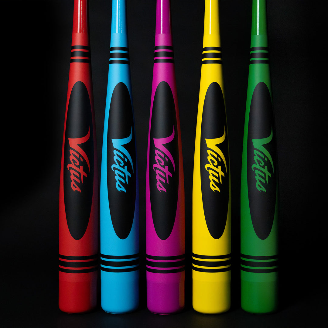 2025 Victus Vibe Crayon (-10) 2 5/8" USA Baseball Bat: VSBVIB10CU