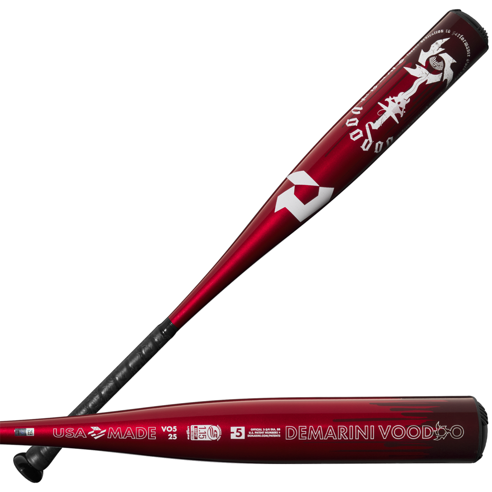 2025 DeMarini Voodoo One (-5) 2 3/4" USSSA Baseball Bat: WBD2556010