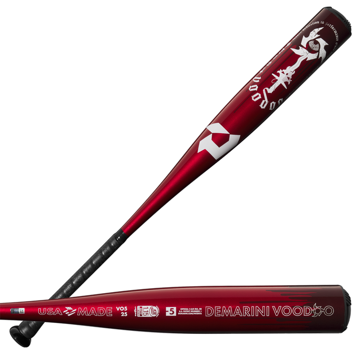 2025 DeMarini Voodoo One (-5) 2 3/4" USSSA Baseball Bat: WBD2556010