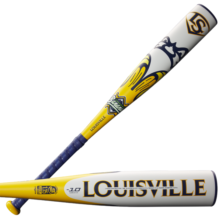 2025 Louisville Slugger Savannah Bananas JBB (-10) 2 3/4" USSSA Baseball Bat: WBL4006010