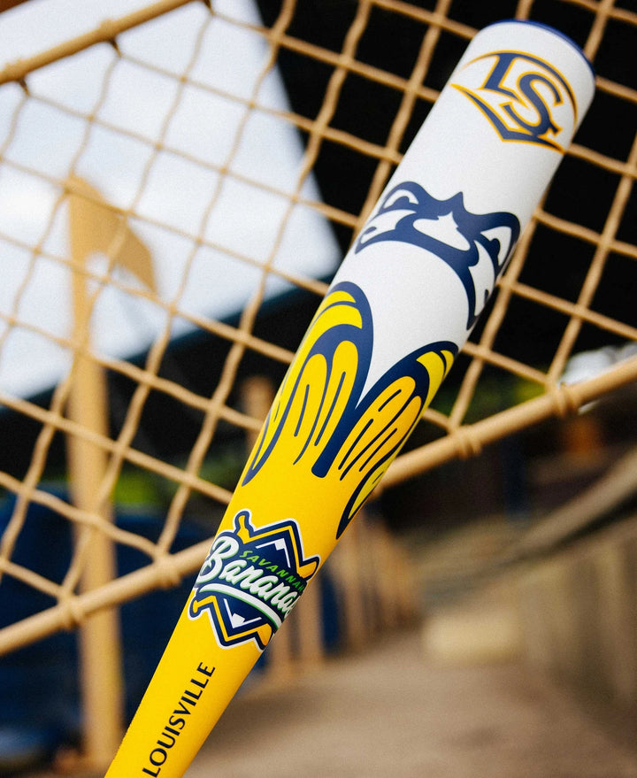 2025 Louisville Slugger Savannah Bananas JBB (-10) 2 3/4" USSSA Baseball Bat: WBL4006010