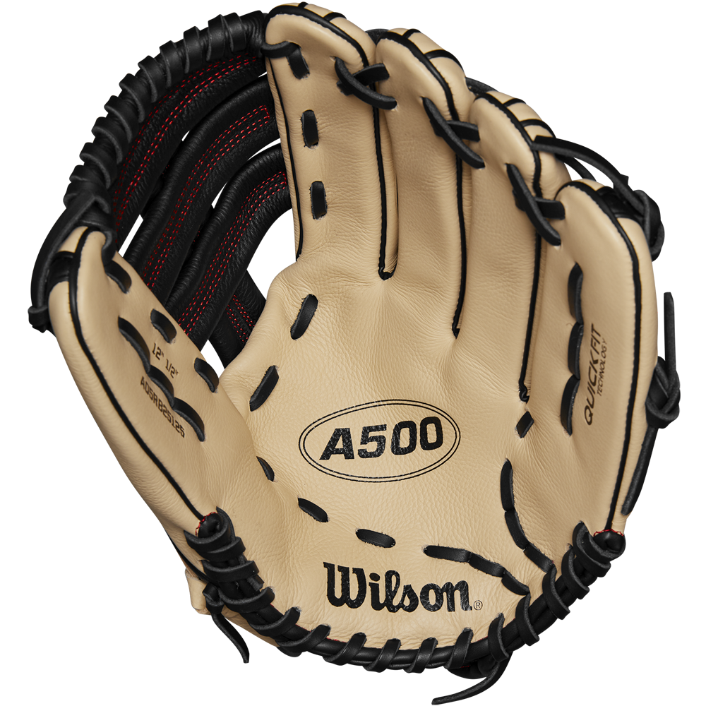 Wilson A500 12.5" Baseball Glove: WBW102544125