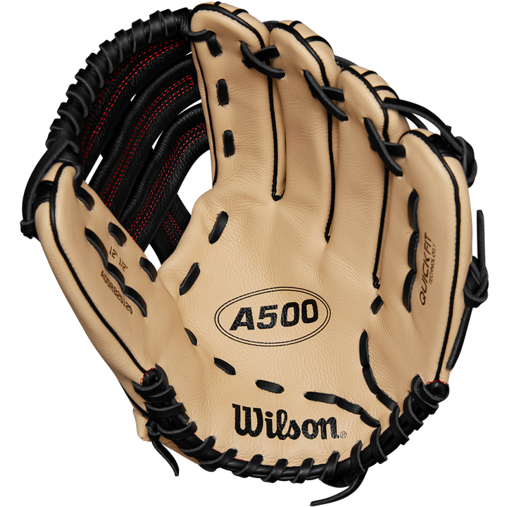 Wilson A500 12.5" Baseball Glove: WBW102544125