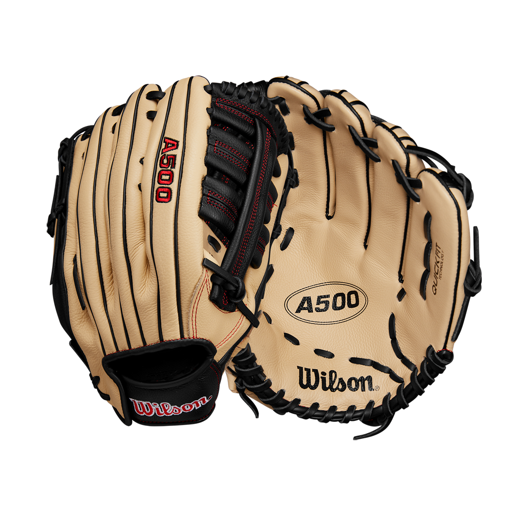 Wilson A500 12.5" Baseball Glove: WBW102544125