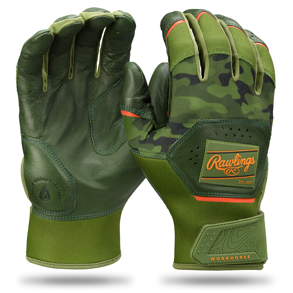 Rawlings Workhorse Adult Batting Gloves: WH25BG