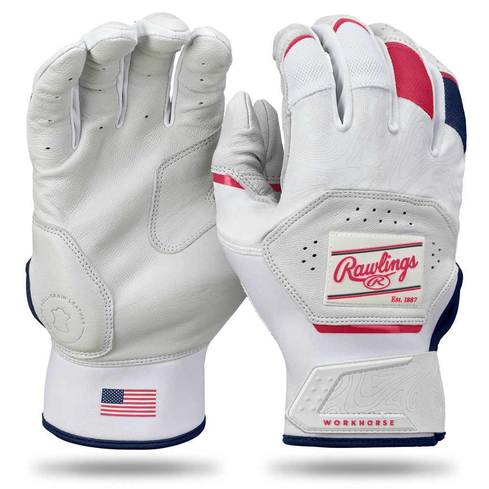 Rawlings Workhorse Youth Batting Gloves: WH25YBG