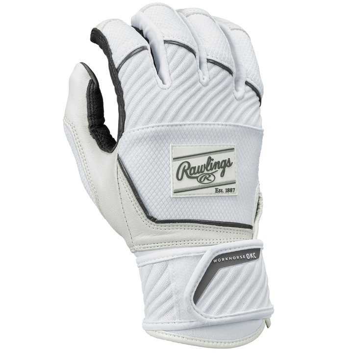 Rawlings Workhorse OKC Compression Strap Women's Batting Gloves: WHOKCCFPBG