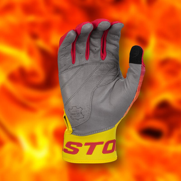 Easton Walk Off Ethos Fire Adult Batting Gloves: WO25BG-FIRE