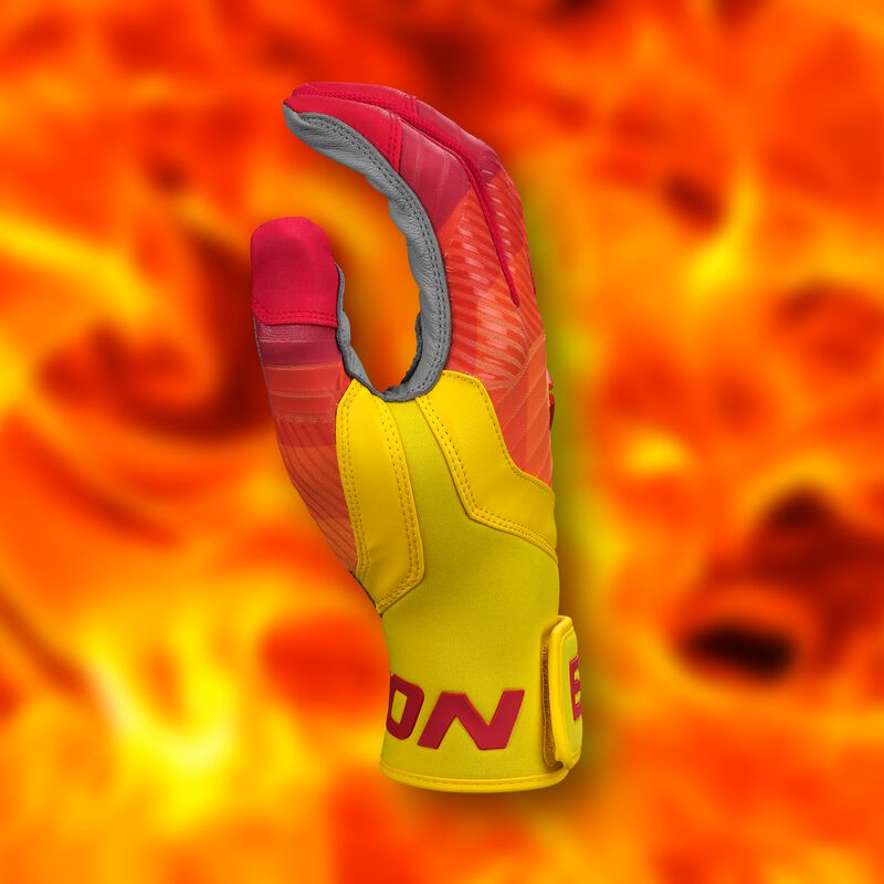 Easton Walk Off Ethos Fire Adult Batting Gloves: WO25BG-FIRE