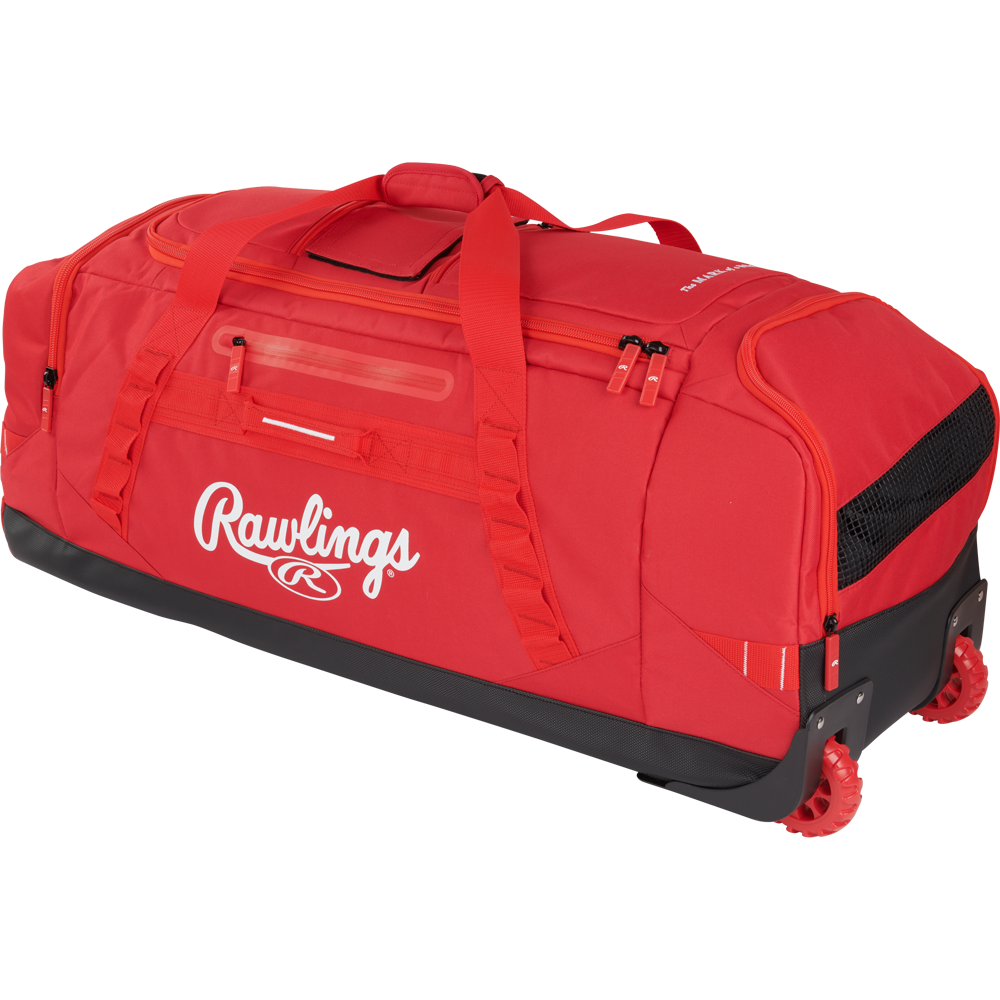 Rawlings Yadi 2 Wheeled Catcher's Bag: YADI2WHBG