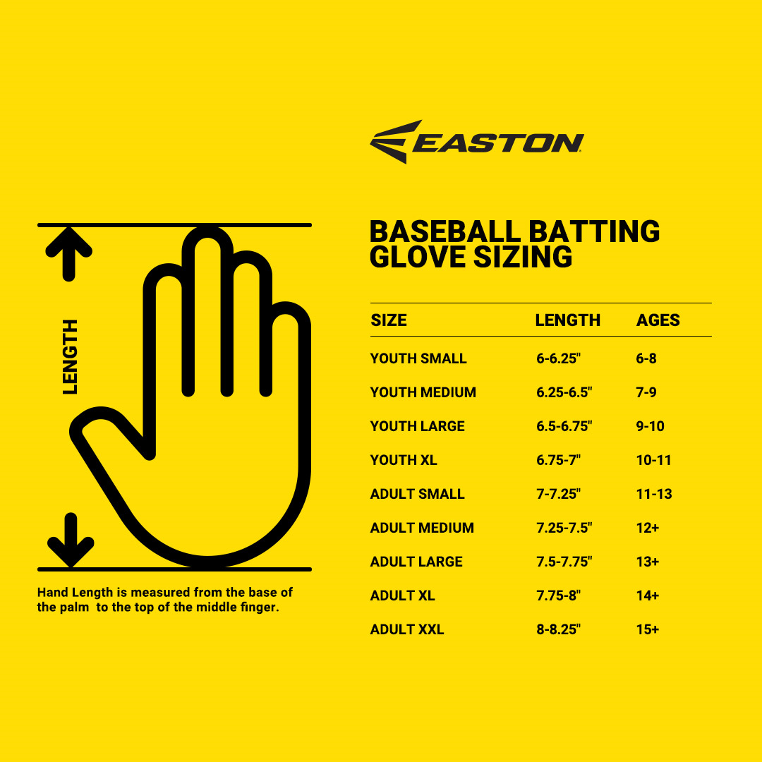 Easton Walk Off Ethos Adult Batting Gloves: WO25BG