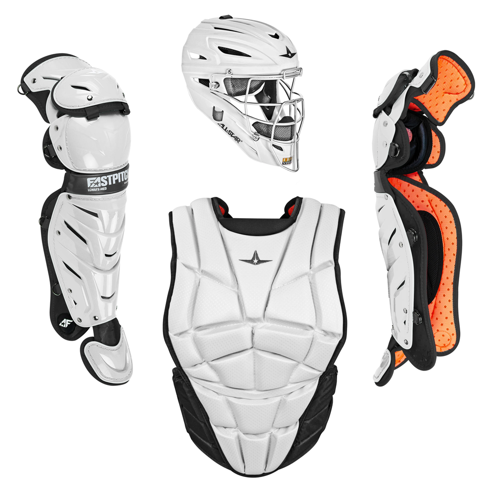 All Star AFx Fastpitch Catcher's Leg Guards: LGW-AFX