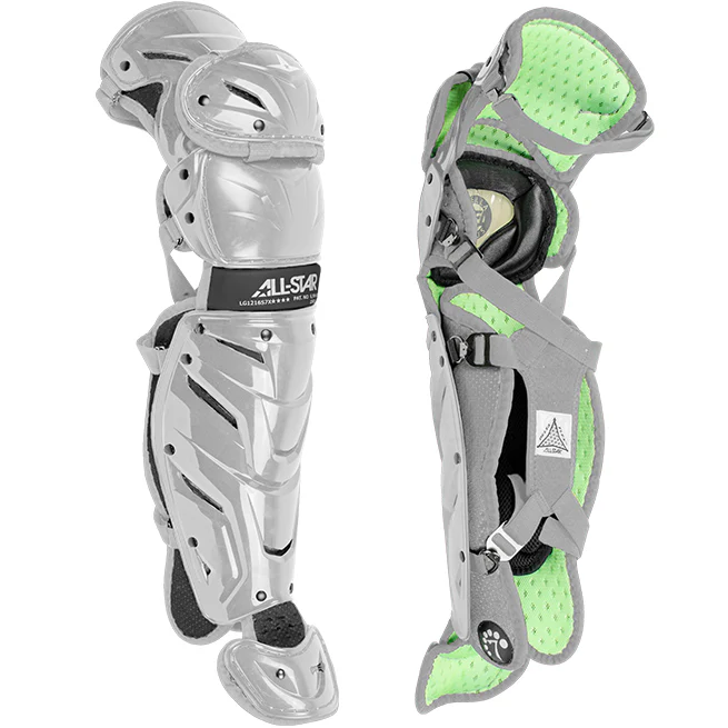 All Star System7 Axis Catcher's Leg Guards: LG912S7X / LG1216S7X / LG40SPRO / LG40WPRO