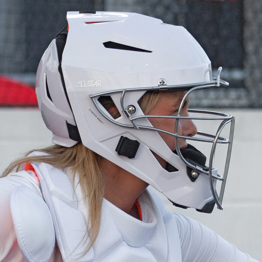 All Star PHX Paige Halstead MVP Pro Hockey Style Catcher's Helmet: MVP5-PHX