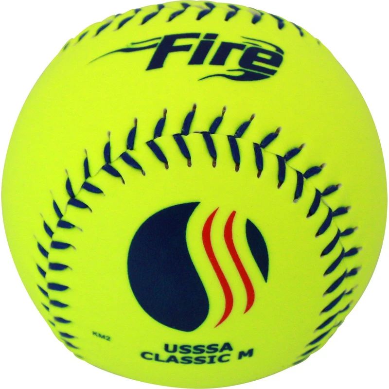 Baden NSA Fire ICON 12 44/400 Synthetic Slowpitch Softballs