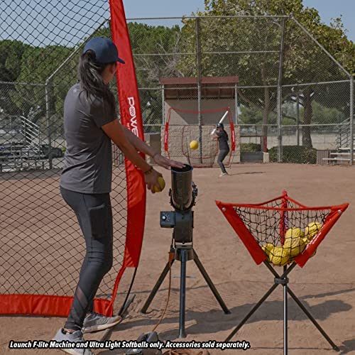 PowerNet Launch F-Lite Portable Pitching Machine: 1194