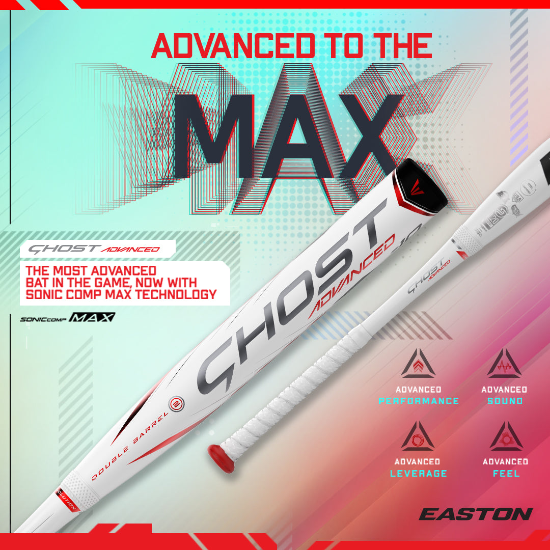 2022 Easton Ghost Advanced -8 Fastpitch Softball Bat: FP22GHAD8 -