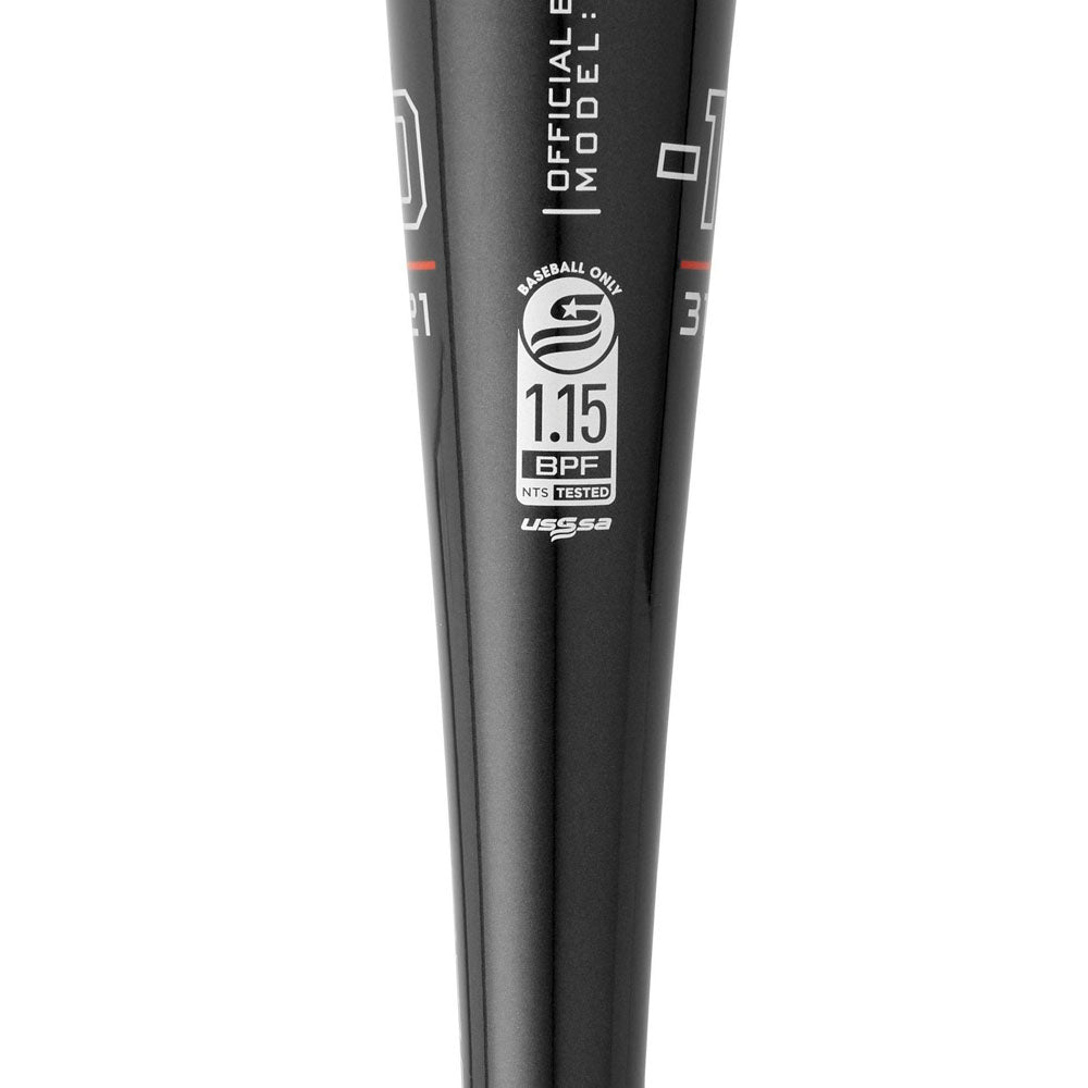 2022 Mizuno B22 HOT METAL (-10) 2 3/4" USSSA Baseball Bat: 340617 (USED)