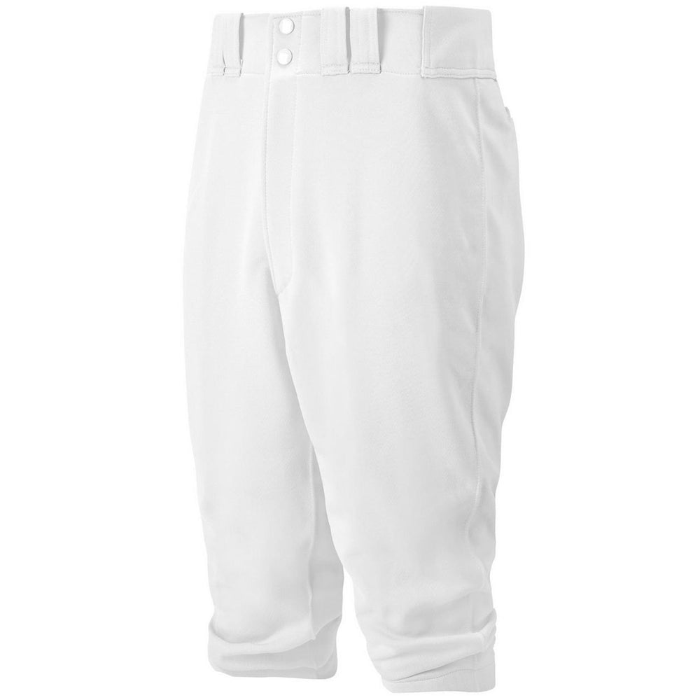 Mizuno Youth Premier Short Piped Baseball Pant - Small - White / Royal