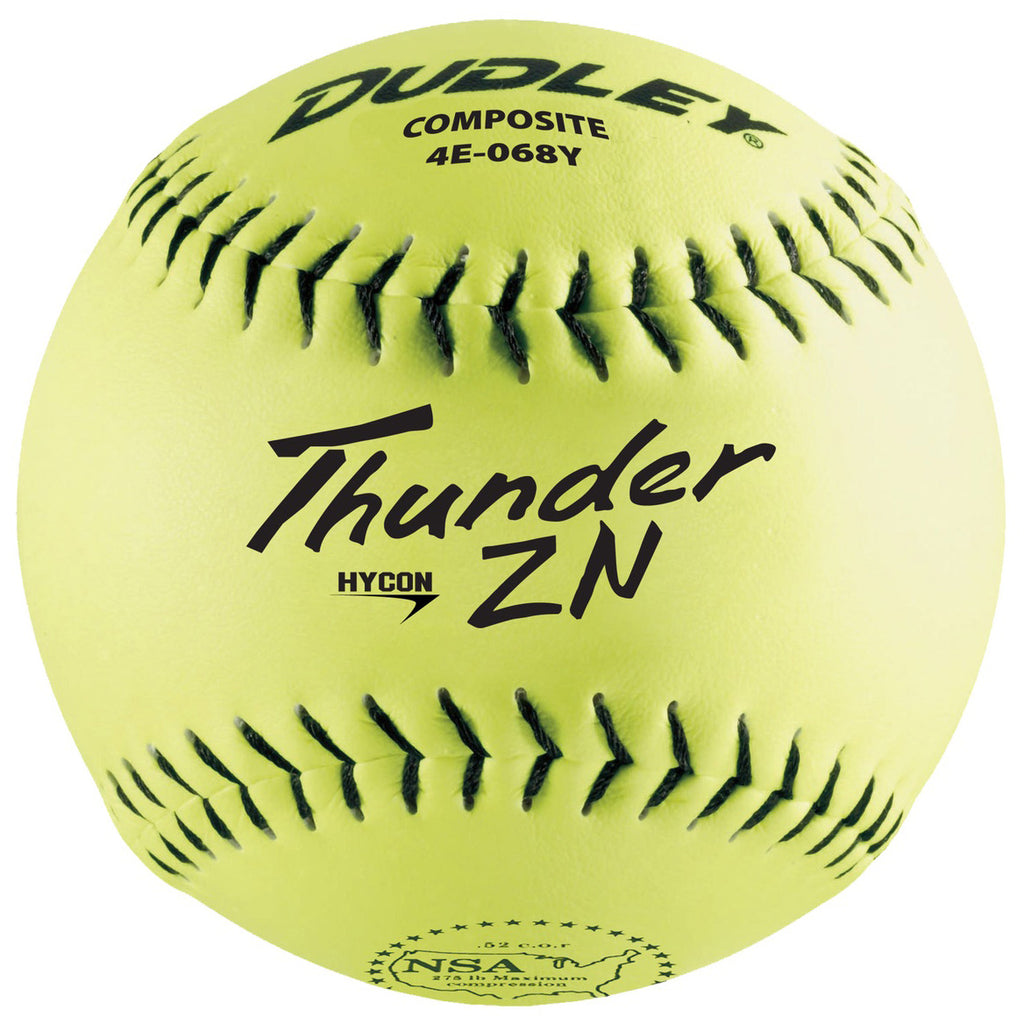 Softball Players Association. Dudley Thunder ZN 11 Softballs