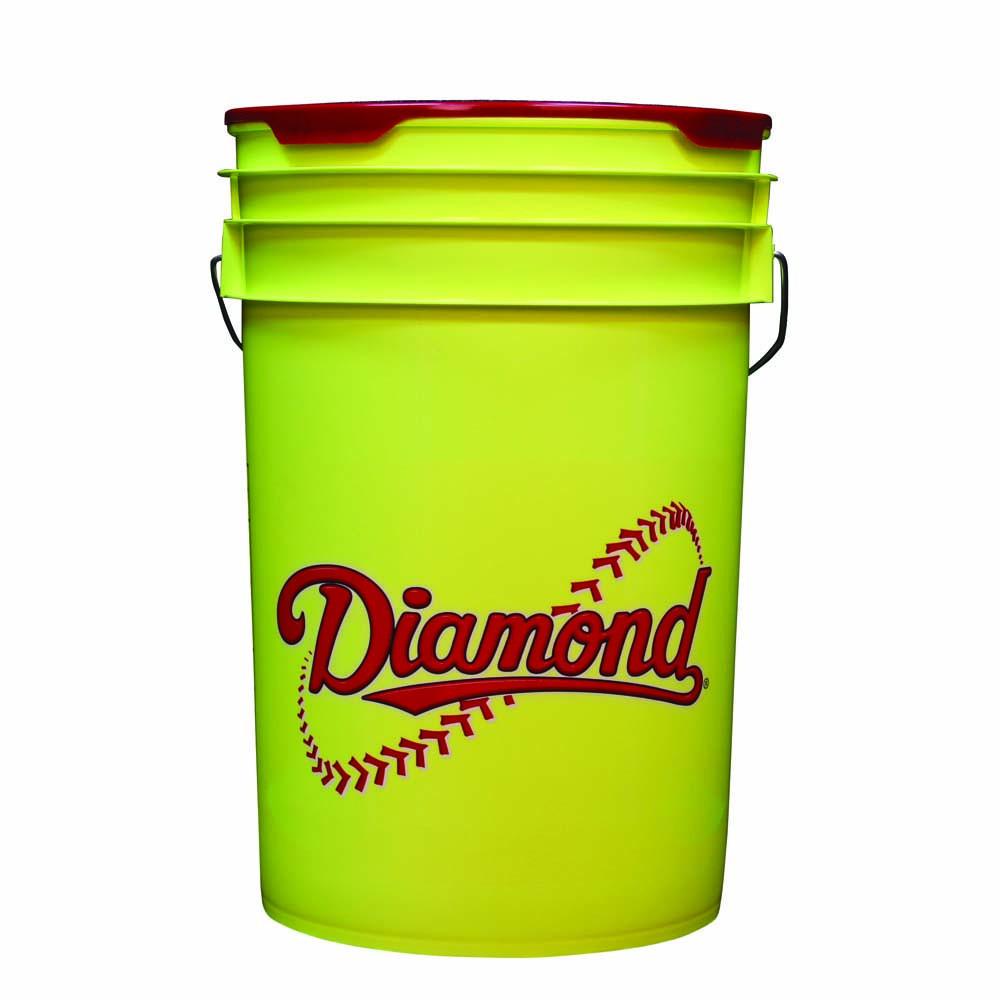 Diamond 6 Gallon Ball Bucket with Padded Lid: BKT – Diamond Sport Gear