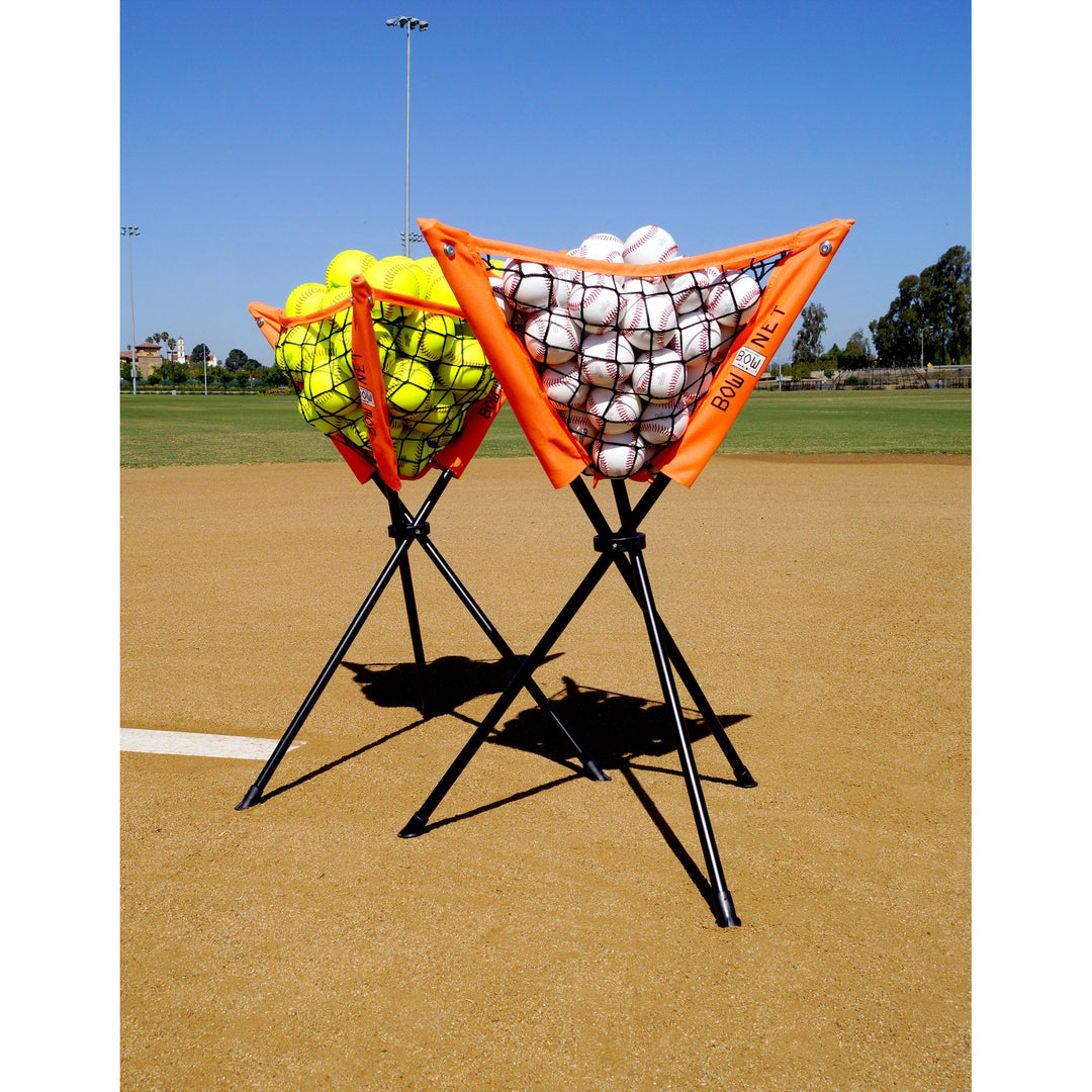 Bownet 35" Portable Batting Practice Ball Caddy: BOWBP CADDY