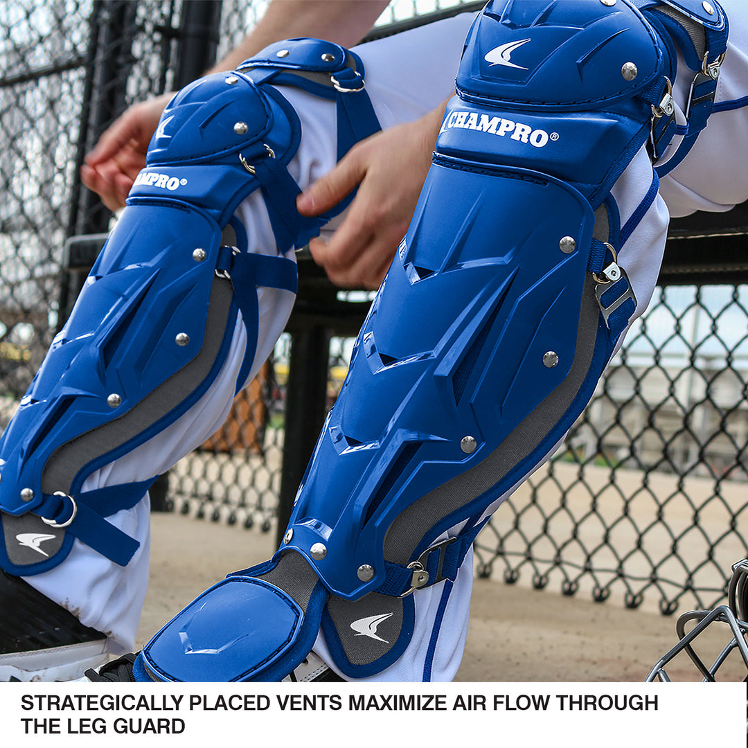 Champro Optimus Pro Catcher's Leg Guards: CG18 – Diamond Sport Gear