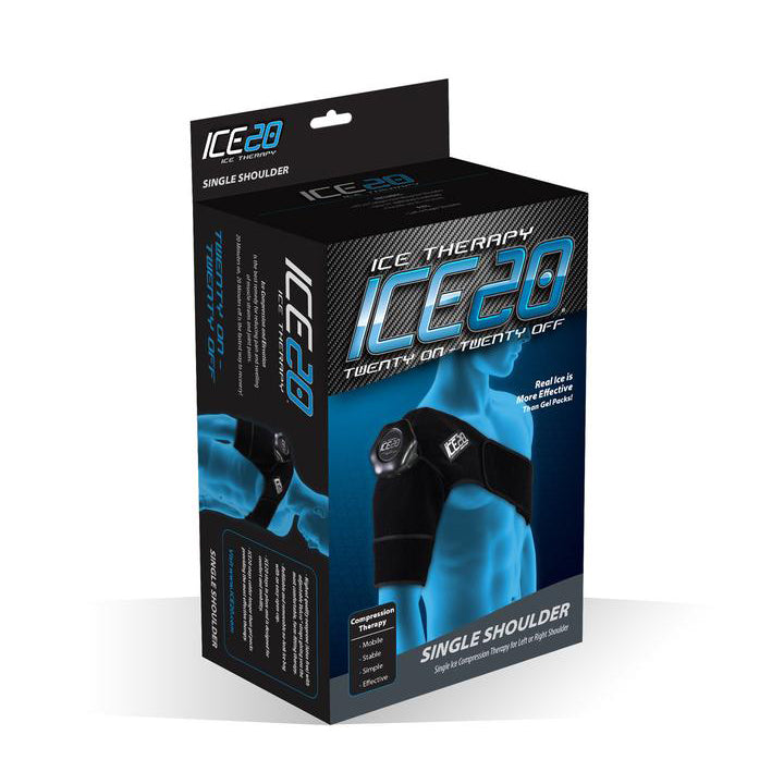 ICE20 Single Shoulder Ice Compression Wrap: ICE-Shoulder