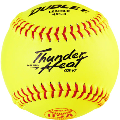 Worth Sports 12 ASA NFHS Fastpitch Dream Seam Yellow Softball