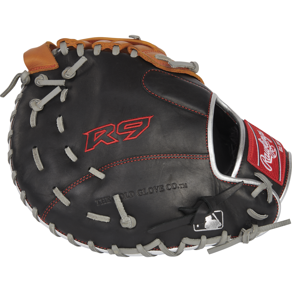 Rawlings R9 12" ContoUR Baseball First Base Mitt: R9FMU-17BT